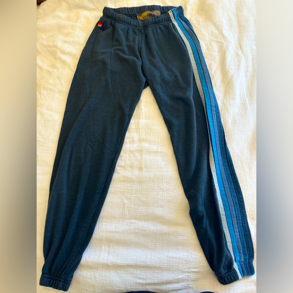 aviator nation charcoal sweatpants